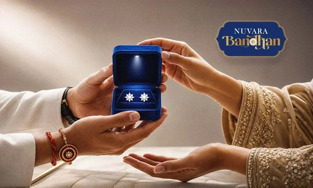 Celebrate Raksha Bandhan with Beautiful Diamond Jewellery for Your Sibling