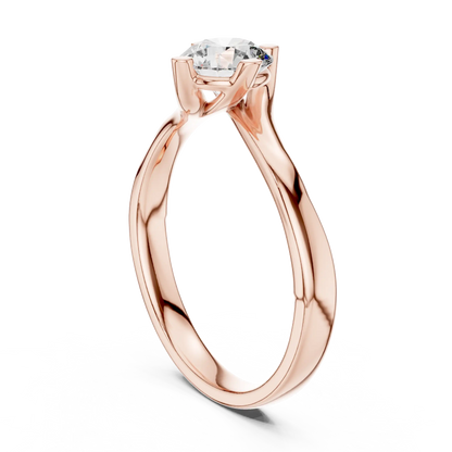 Twist Vow Diamond Ring