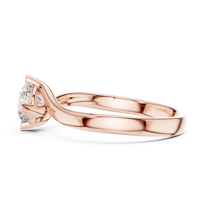 Twist Vow Diamond Ring