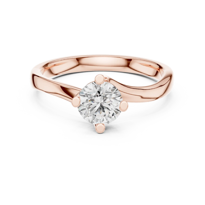 Twist Vow Diamond Ring