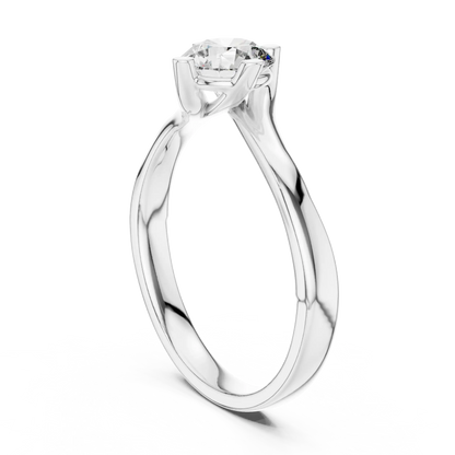 Twist Vow Diamond Ring