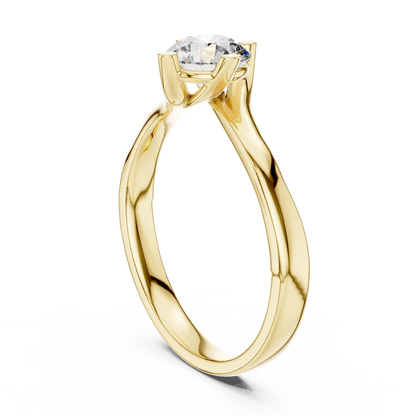 Twist Vow Diamond Ring