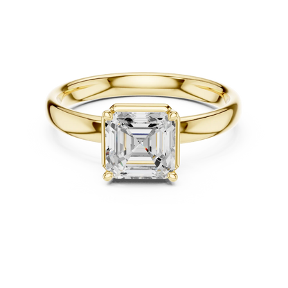 Step Vale Diamond Ring