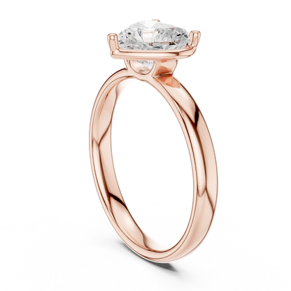 Coeur Solene Diamond Ring