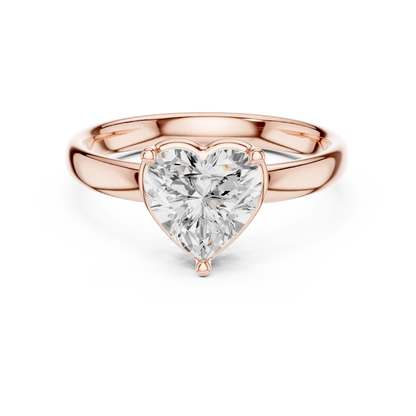 Coeur Solene Diamond Ring
