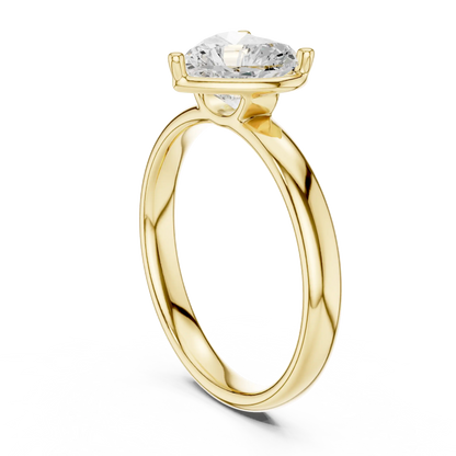 Coeur Solene Diamond Ring