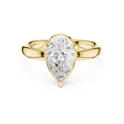 Teardrop Vow Diamond Ring