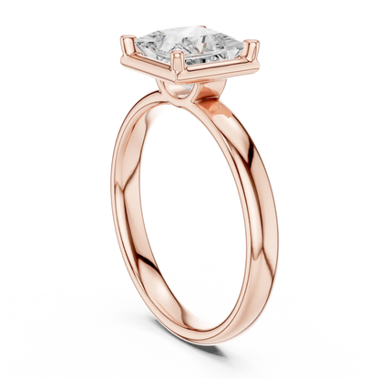 Pure Square Diamond Ring