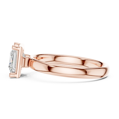 Pure Square Diamond Ring