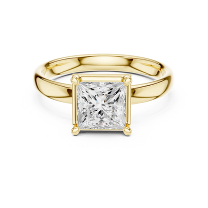 Pure Square Diamond Ring