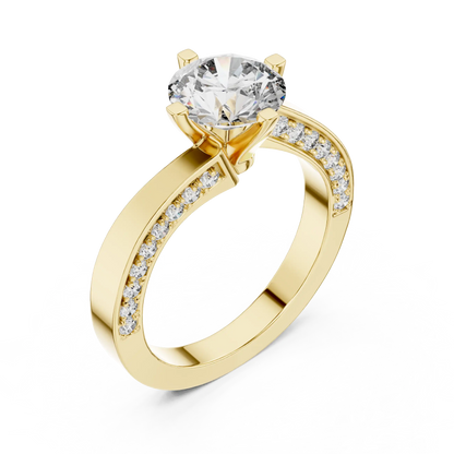 Verona Cathedral Diamond Ring