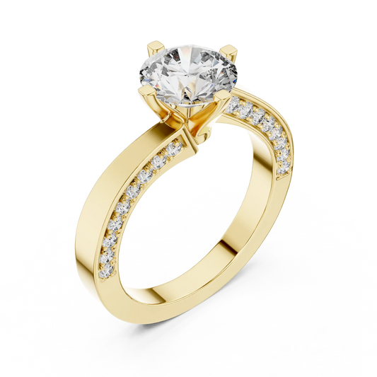 Verona Cathedral Diamond Ring