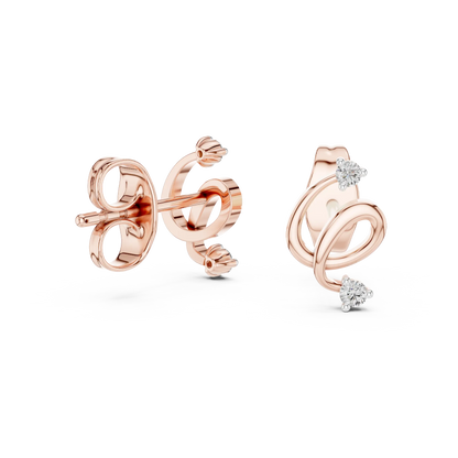 Elan Knot Stud Earrings