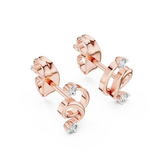 Elan Knot Stud Earrings
