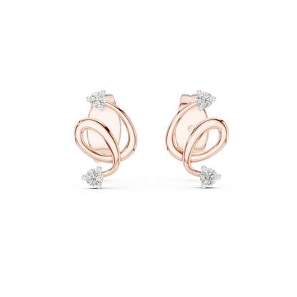 Elan Knot Stud Earrings