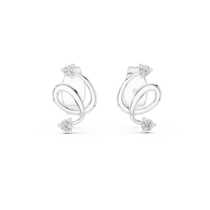 Elan Knot Stud Earrings