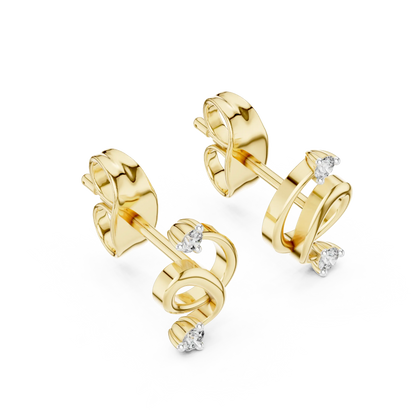 Elan Knot Stud Earrings