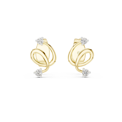 Elan Knot Stud Earrings