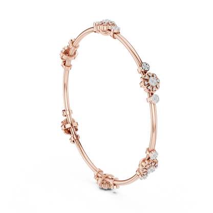 Marigold Rondelle Diamond Bracelet
