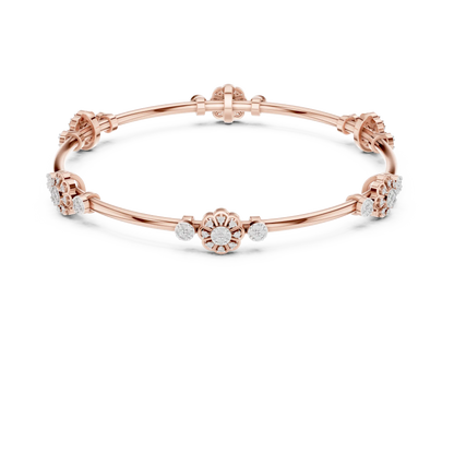 Marigold Rondelle Diamond Bracelet