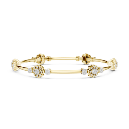Marigold Rondelle Diamond Bracelet