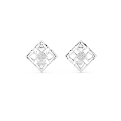 Lattice Royale Stud Earrings