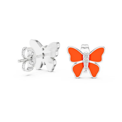 Papillon Stud Earrings
