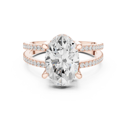 Duetrail Diamond Ring