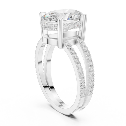 Duetrail Diamond Ring