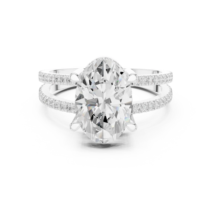 Duetrail Diamond Ring
