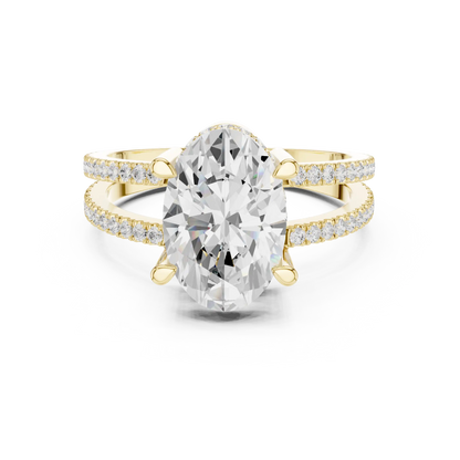 Duetrail Diamond Ring