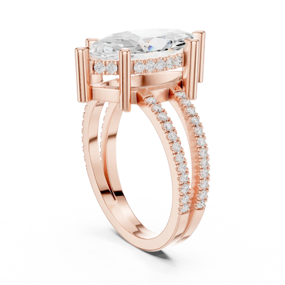 Colonnade Diamond Ring