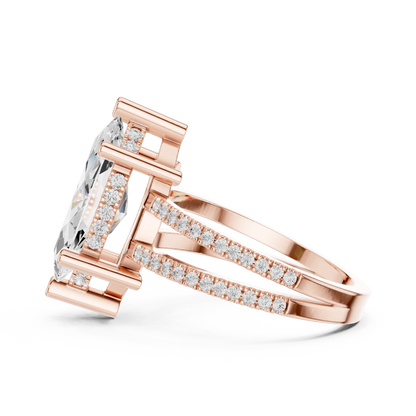 Colonnade Diamond Ring
