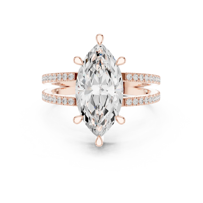 Colonnade Diamond Ring