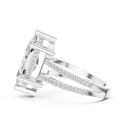 Colonnade Diamond Ring