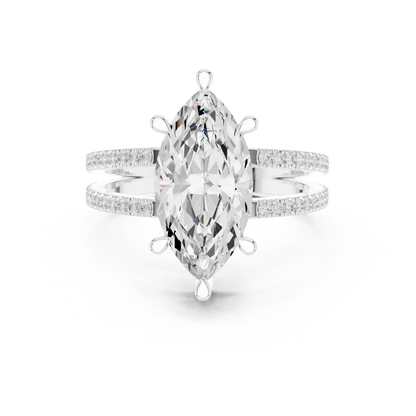 Colonnade Diamond Ring