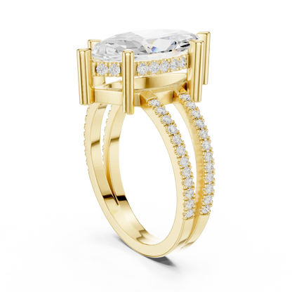 Colonnade Diamond Ring