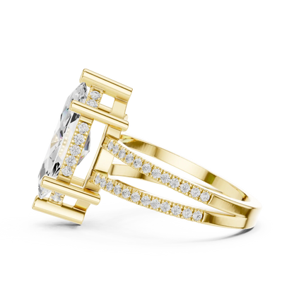Colonnade Diamond Ring
