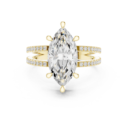 Colonnade Diamond Ring