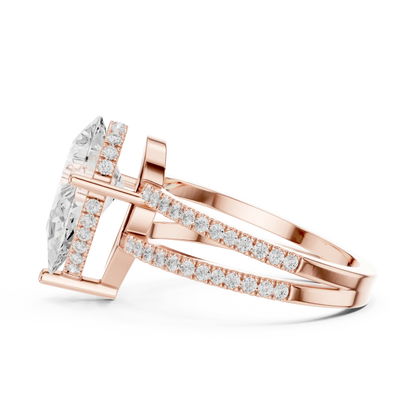 Duetrix Diamond Ring