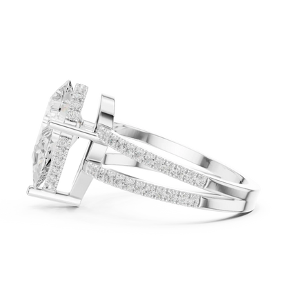 Duetrix Diamond Ring