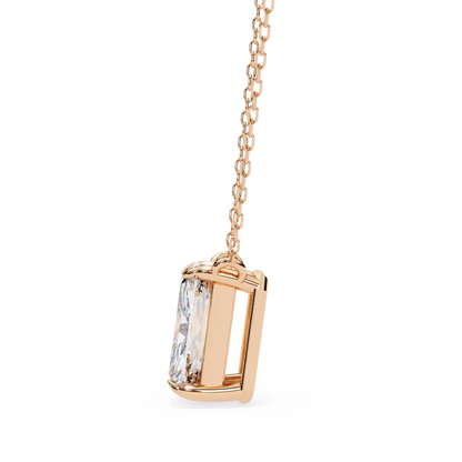 Ora Solitaire Diamond Pendant