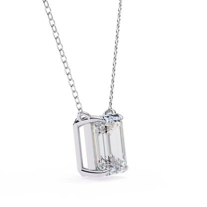 Ora Solitaire Diamond Pendant