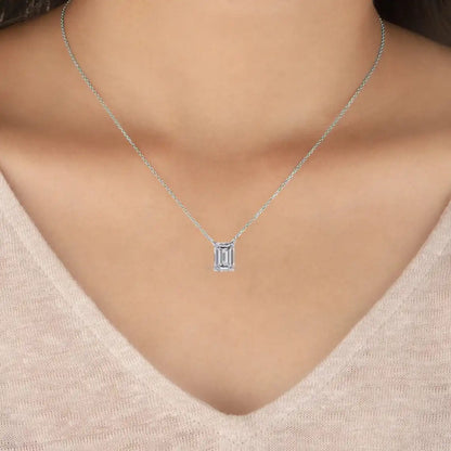 Ora Solitaire Diamond Pendant