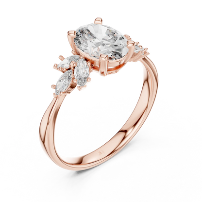Winglet Diamond Ring