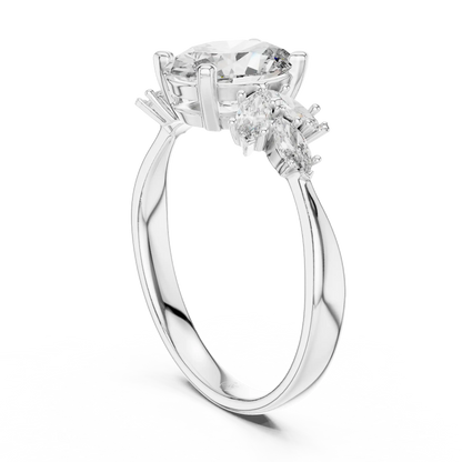 Winglet Diamond Ring