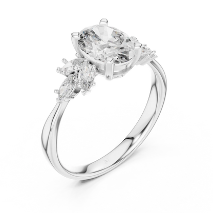 Winglet Diamond Ring