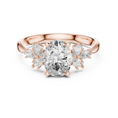 Winglet Diamond Ring