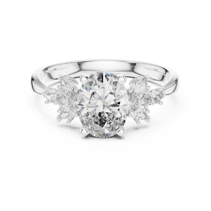 Winglet Diamond Ring