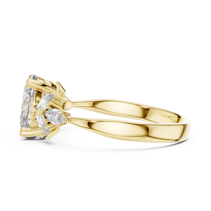 Winglet Diamond Ring